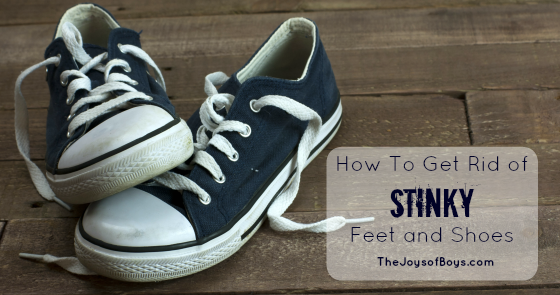 How do you get rid of stinky feet?