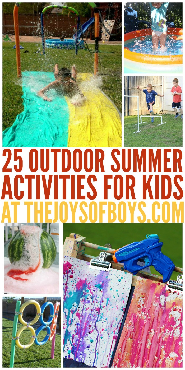 Outdoor summer activities