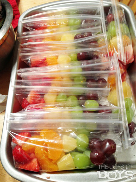 Rainbow Fruit Snack